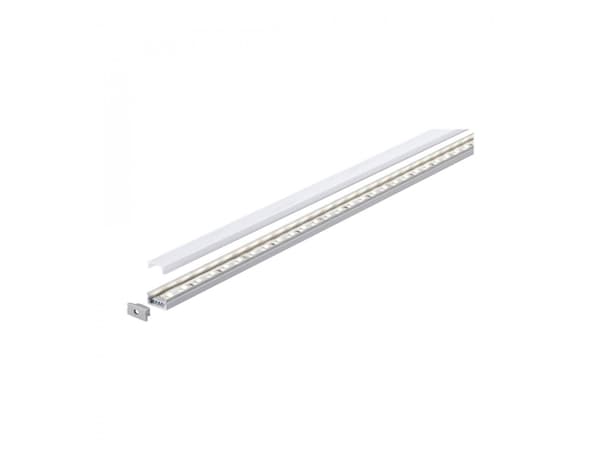 Paulmann 70517, Profil, Gjuten aluminium, Vit, Gjuten aluminium, Plast, 1000 mm, 17 mm, 9 mm