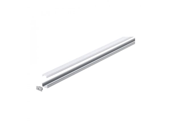 Paulmann 70517, Profil, Gjuten aluminium, Vit, Gjuten aluminium, Plast, 1000 mm, 17 mm, 9 mm