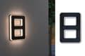 Miniatyrbilde 2 av 5: Paulmann PL79849, Vegglys, Sort, IP44, Fasade, III, Ikke-utskiftbare pærer
