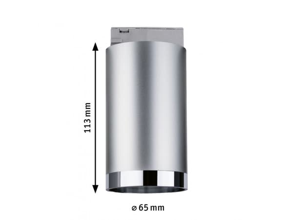 Paulmann 96962, Skinnebelysningsspot, GU10, 1 pære(r ), LED, 10 W, Kromi