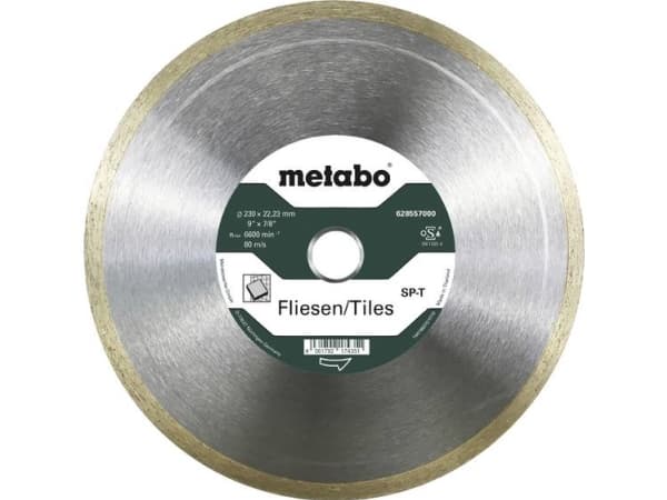 Metabo 628557000, Naturstein, Flis, 23 cm, 2,22 cm, 6600 RPM, Makita, 1 stykker