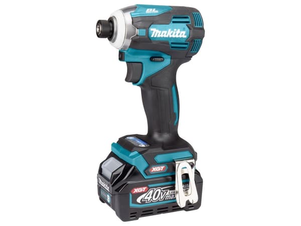Makita TD001GD201, Iskuruuvain, Pistoolikahva, 1/4", Musta, Vihreä, Harjaton, Ripustinkoukku