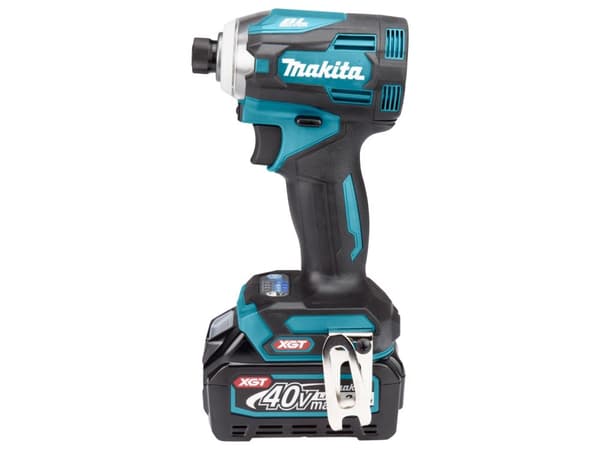Makita TD001GD201, Iskuruuvain, Pistoolikahva, 1/4", Musta, Vihreä, Harjaton, Ripustinkoukku