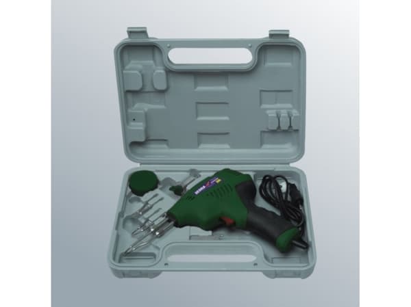 Dedra Transformer soldering iron 200W with temperature control + accessories - DED7538