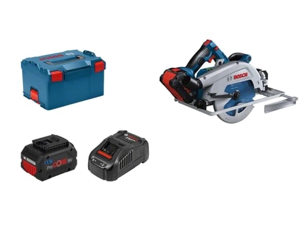 Bosch RUNDSAV GKS 18V-68 GC 2X5,5AH PC L-BOXX