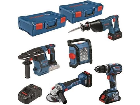Bosch AKKUSÆT 18V GSB/GWS/GBH/GSA/GLI 3X8A XLB