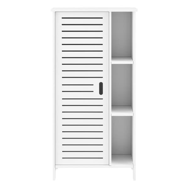 [en.casa] Badrumsskåp Vansbro-96x48x24cm-WPC-vit