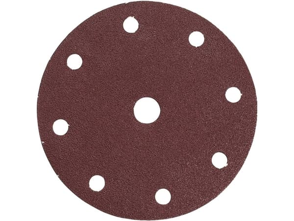 Makita - Slipeark - for tre, metall - 10 deler - 150 mm - rund - grovkorn: P100 - 150 mm