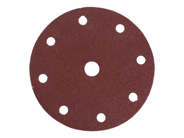 Makita - Hiekkapaperilevy - puulle, metallille - 10 kpl - 150 mm - pyöreä - raekoko: P100 - 150 mm