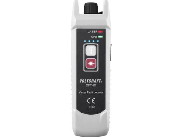 Lasikuitujen testauslaite VC-11371835 VOLTCRAFT OFT-01 Verkosto