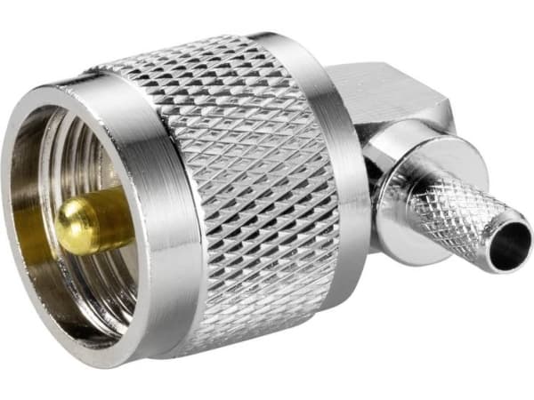 TRU COMPONENTS TC-9199208 UHF-liitin Liitin, kulma 50 Ω 1 kpl