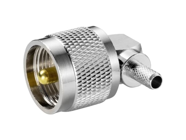 TRU COMPONENTS TC-9199208 UHF-liitin Liitin, kulma 50 Ω 1 kpl