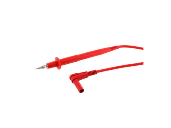 Stäubli XPF-484 Sikkerhedsprøveledning [4mm sikkerhedsstik - 4mm sikkerhedsstik] 1.50 m Rød 1 stk