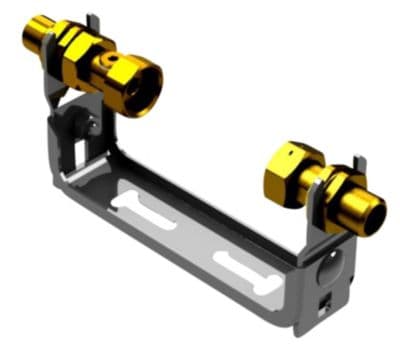 Vandmålerbeslag til Q3 10 - (QN6), 1 1/4''RG, L=260mm. Justérbart, med kontraventil