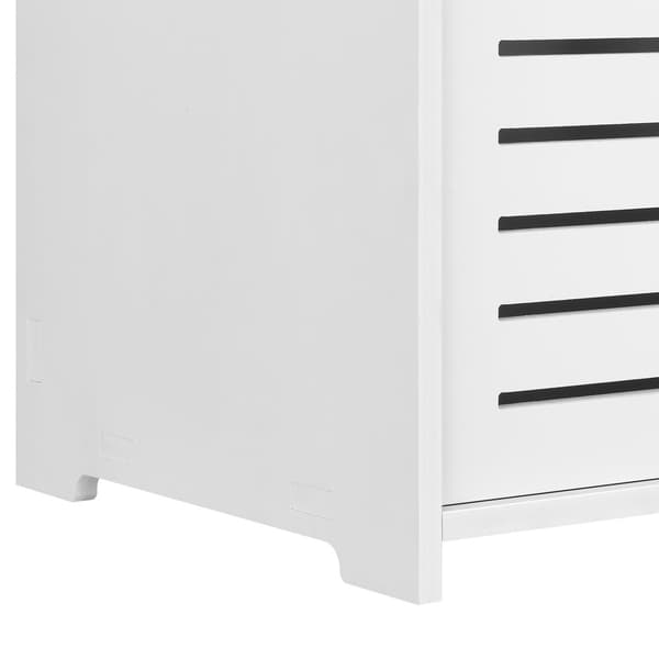 [en.casa] Badrumsskåp Trosa-72x60x32cm-WPC-vit
