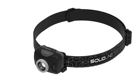 Solidline SH2 prisbevidst startmodel som anvender tre AAA alkaline batterier og vejer kun 85 gram