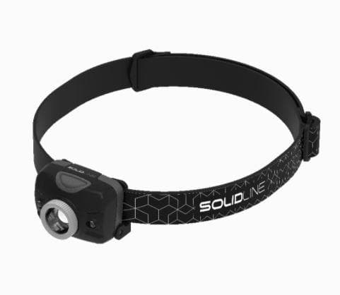 Solidline SH2 prisbevidst startmodel som anvender tre AAA alkaline batterier og vejer kun 85 gram