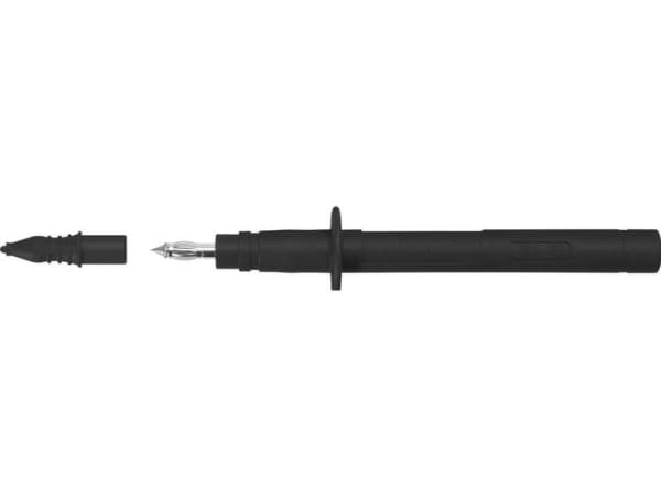 Schützinger Sps 2124 Ni / Sw Safety Test Point Socket 4 Mm Black 1 Pcs