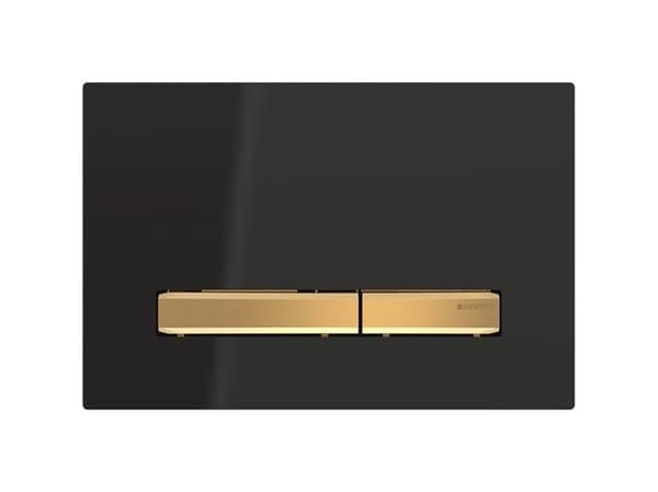 Geberit 115.672.DW.2, Huuhtelulevy, Musta, Geberit, 246 mm, 13 mm, 164 mm