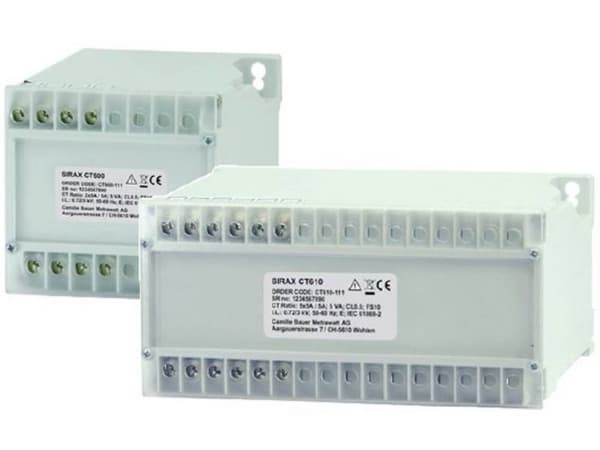 Camille Bauer CT 610 185018 Strømomformermodul Primærstrøm 5 A Sekundærstrøm 5 A Montering på DIN-skinne 1 stk