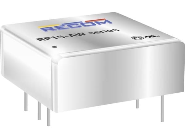 RECOM RP15-2405SAW DC/DC Binary Converter 3000 mA 15 W Antal utgångar: 1 x