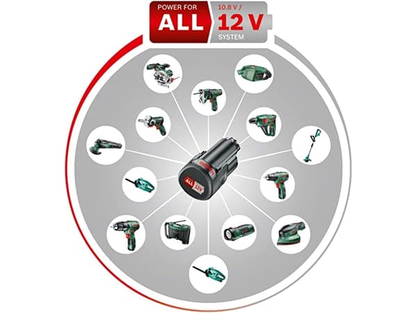 Bosch AKKUSKRUEMASKINE EASY 1200 2X1,5AH
