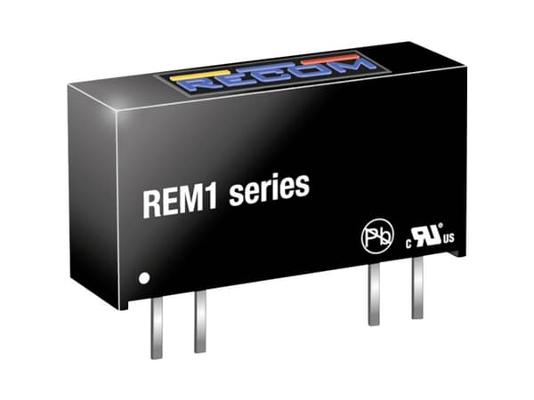 RECOM REM1-0505S DC/DC-omvandlare, tryck 200 mA 1 W Antal utgångar: 1 x