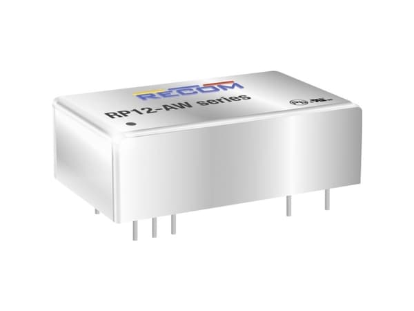 RECOM RP12-2412SAW DC/DC-omvandlare, tryck 1000 mA 12 W Antal utgångar: 1 x