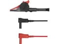 Pikkukuva 2 / 2: Schützinger KWML 7420 / SAK / 1 / 150 Prøveledning [Stik 4 mm - Kelvin-klemme] Sort/rød 1 stk