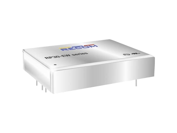 RECOM RP30-2412DEW DC/DC Binary Converter 1250 mA 30 W Lähtöjen määrä: 2 x