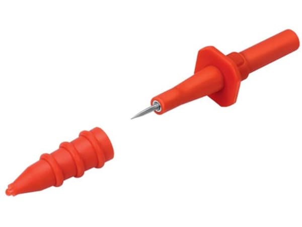 Schützinger SPS 2590 Ni / RT Sikkerhedstestspids Tilslutning 4 mm Rød 1 stk