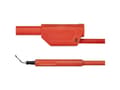 Pikkukuva 2 / 2: Schützinger AL 8321 / ZPK / 1 / 100 / RT Adapterledning [Stik 4 mm - Testspids] Rød 1 stk