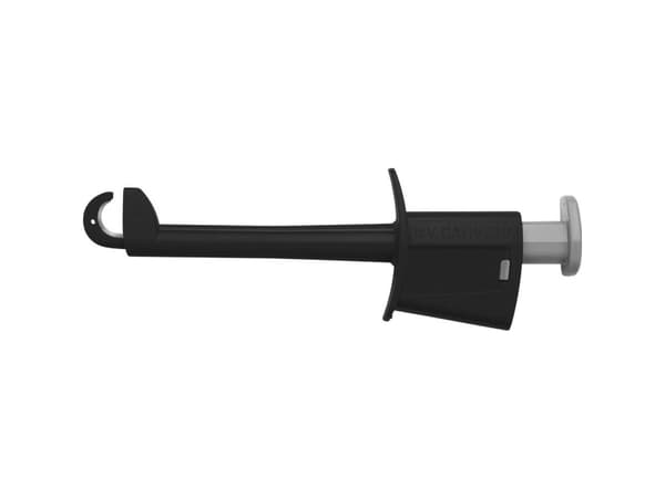 Schützinger SKPS 8341 Ni / SW säkerhetsklämma Testprovsanslutning 4 mm Svart