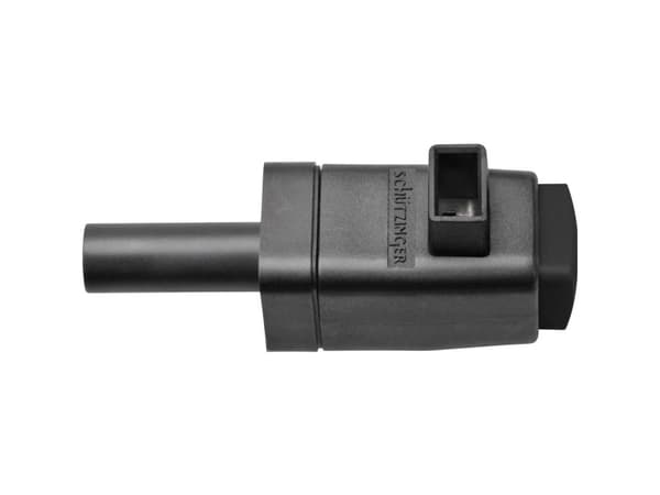 Schützinger SDK 799 / SW Turvallinen salamakiinnike Musta 16 A 1 kpl 1 kpl