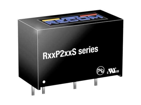 RECOM R12P212S DC/DC-omvandlare, tryck 167 mA 2 W Antal utgångar: 1 x