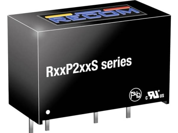 RECOM R12P212S DC/DC-omvandlare, tryck 167 mA 2 W Antal utgångar: 1 x
