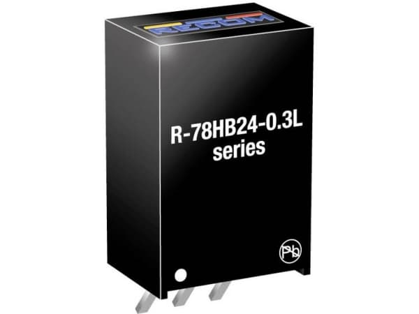 RECOM R-78HB24-0.3L DC/DC-omvandlare, tryck 300 mA Antal utgångar: 1 x