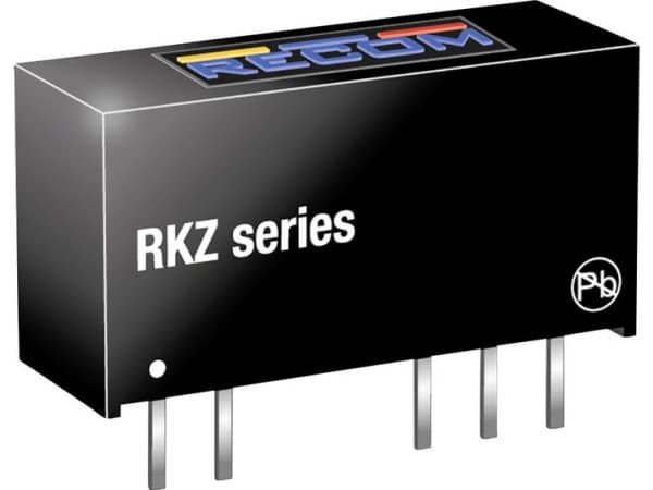 RECOM RKZ-0512D DC/DC-omvandlare, tryck 84 mA 2 W Antal utgångar: 2 x