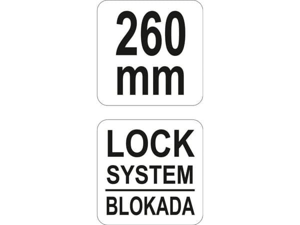 Yato rörpressningstång 260mm (YT-22380)