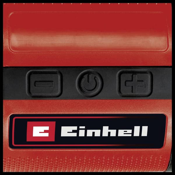 Einhell Power X-Change TC-SR 18 Li BT - Solo Bluetooth-högtalare AUX, USB Röd