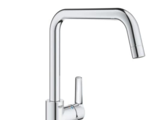 GROHE QuickFix Start, Standard, Krom, Joystick, Single, 3/8", Keramiska