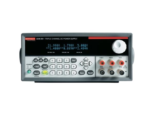 KEITHLEY Laboratoriovirtalähde, säädettävä 2230-30-1 0 - 30 V/DC 0 - 1,5 A 120 W 3 x (2230-30-1)