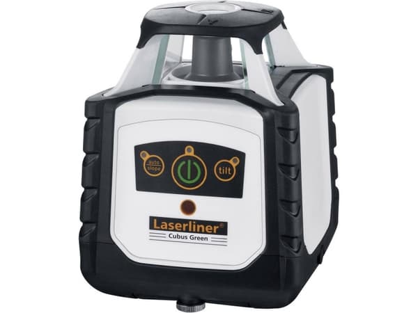 Laserliner Cubus G 110 S, 100 m, 0,15 mm/m, 4°, Grønn, Linjevater, Svart, Hvit
