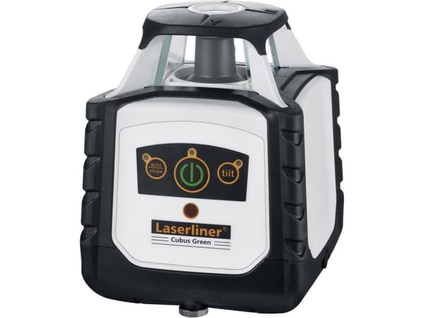 Laserliner Cubus G 110 S, 100 m, 0,15 mm/m, 4°, Grønn, Linjevater, Svart, Hvit