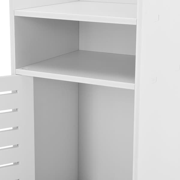 [en.casa] Badrumsskåp Skara-72x32x32cm-WPC-vit