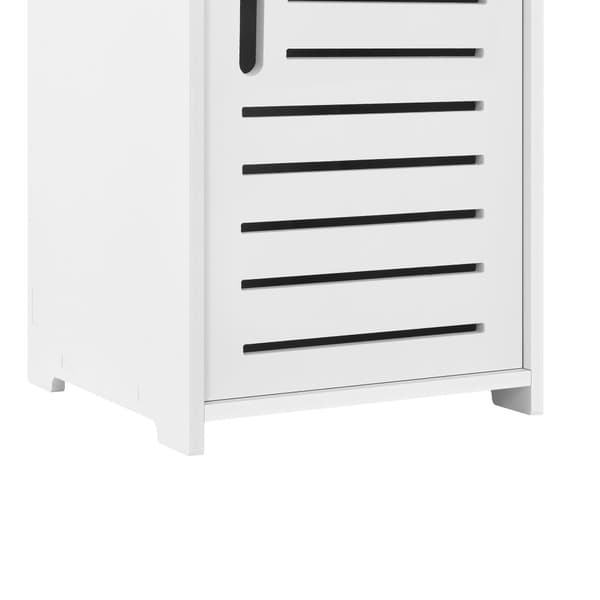 [en.casa] Badrumsskåp Skara-72x32x32cm-WPC-vit