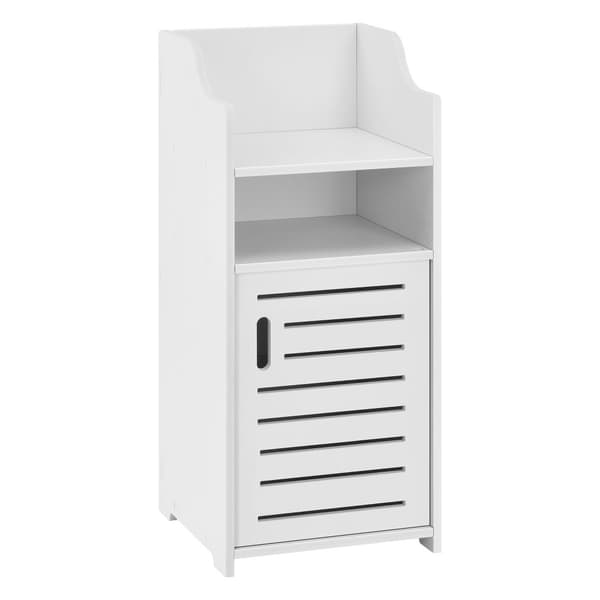 [en.casa] Badrumsskåp Skara-72x32x32cm-WPC-vit