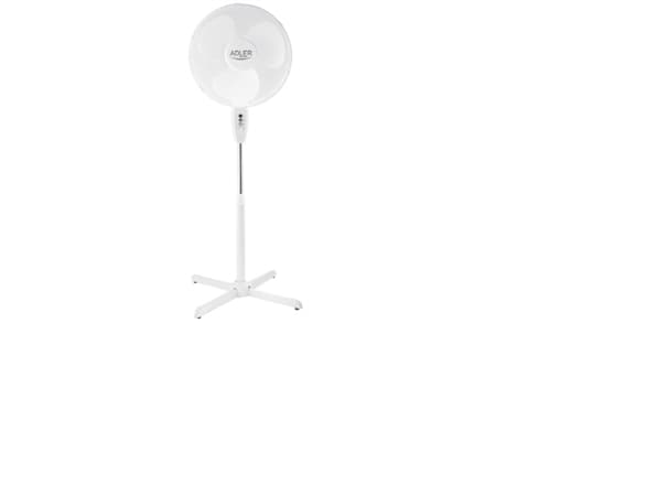 Adler AD 7305, Vit, Golv, 51 dB, 40 cm, 90°, 55 W