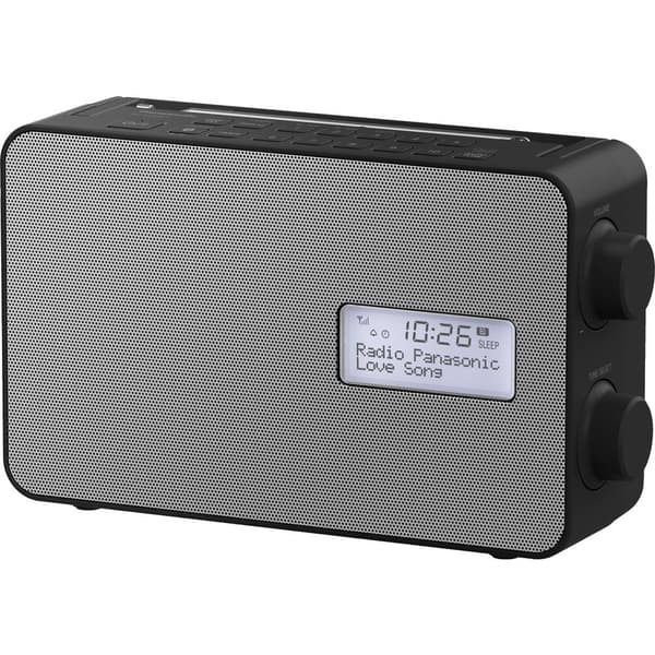 Köksradio Panasonic RF-D30BTEG-K DAB+, FM Väckningsfunktion, Stänkvattenskyddad Svart