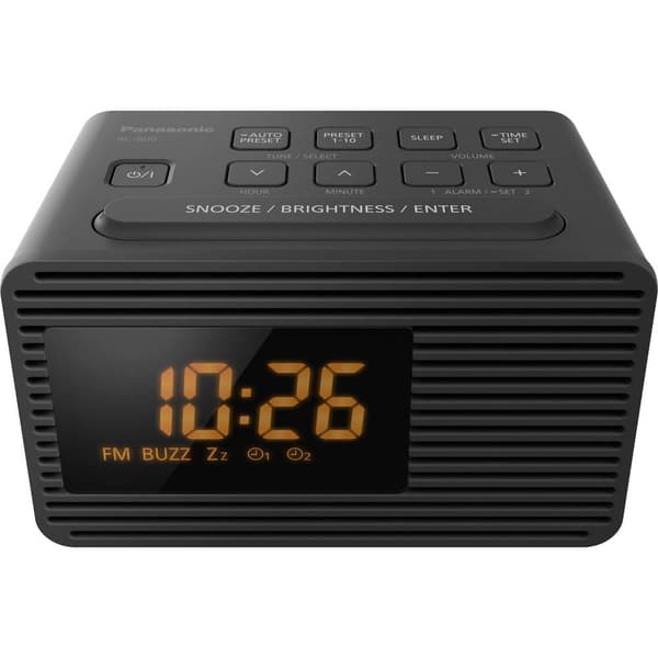 Klockradio Panasonic RC-800EG-K FM Svart